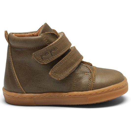 Pom Pom - Sneaker Velcro Shoe, 4833 - Kaki