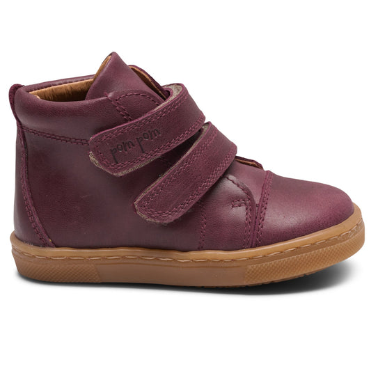Pom Pom - Sneaker Velcro Shoe, 4833 - Wine