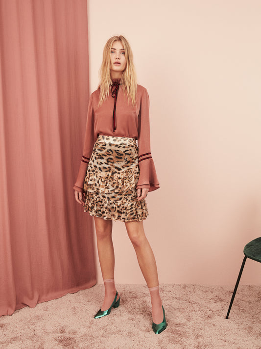 Sofie Schnoor - Skirt - Leopard