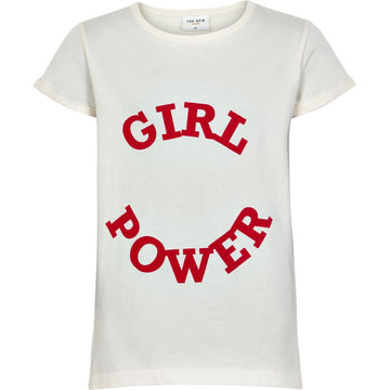 THE NEW - T-shirt, Caroline Girl Power SS (TN1848) - Snow White