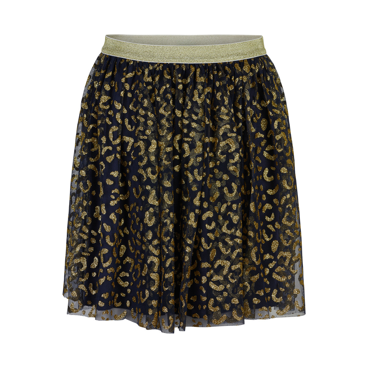 THE NEW - Anna Stella Skirt (TN3293) - Navy Blazer / Gold