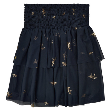 THE NEW - Dina Mesh Skirt (TN4339) - Navy Blazer