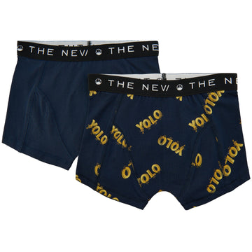 THE NEW - Boxers YOLO, 2-pack (TN4748) - Navy Blazer
