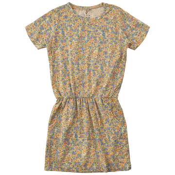 THE NEW - Fry SS Dress (TN4850) - Flower AOP