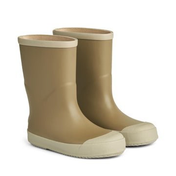 Wheat Footwear - Muddy Rubber Boots Solid, WF456h - Frog